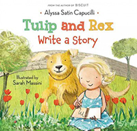 Tulip and Rex write a story