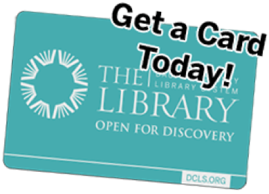 Get a library card!
