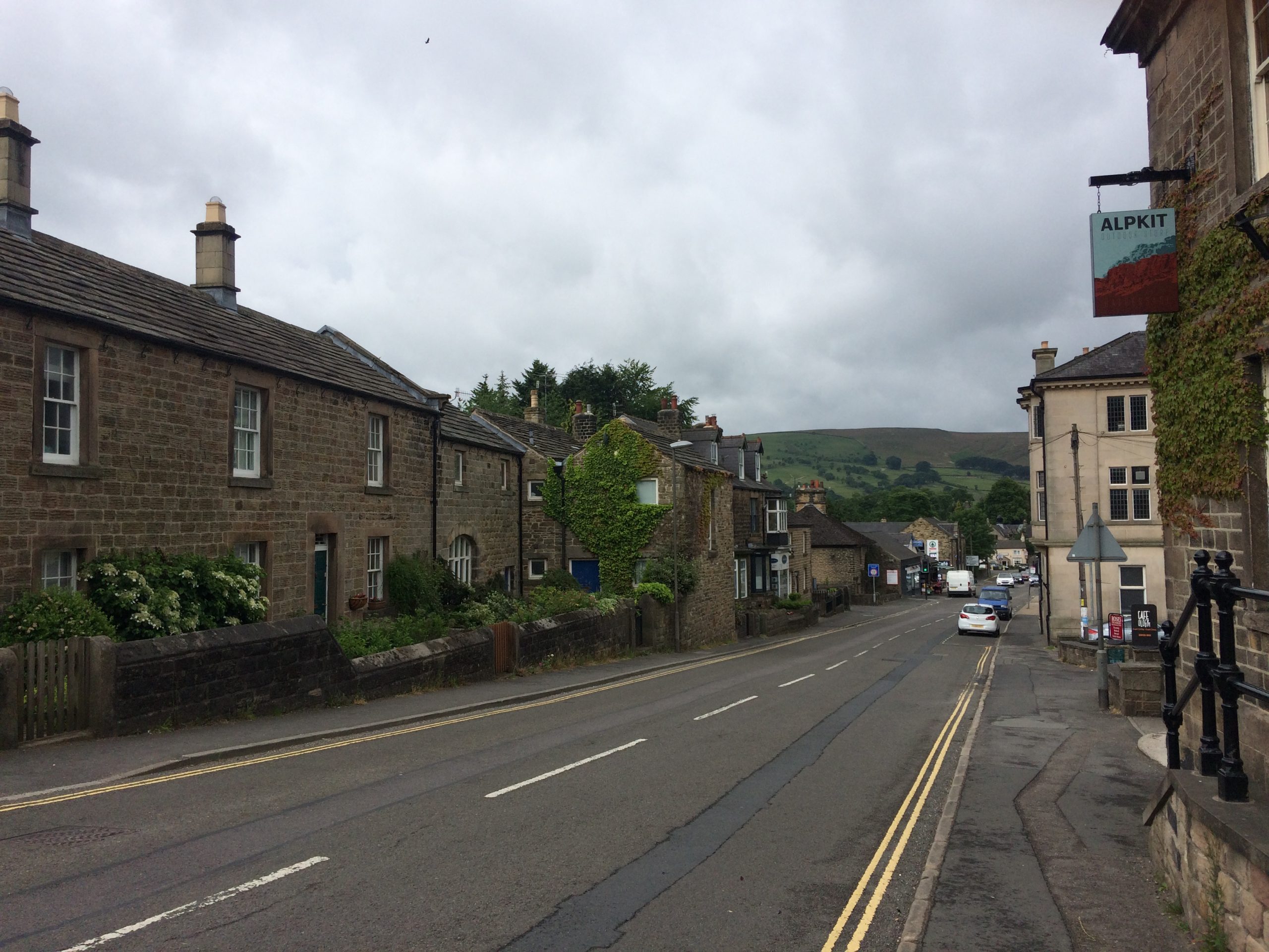 The main street in Hathersage