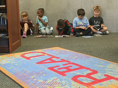 Young minds at McCormick Riverfront Library