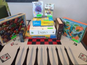 Board games that are available at The Library