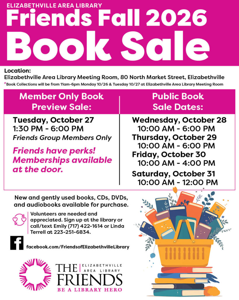 2026 Fall Book Sale information