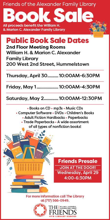 Friends of AFL Book sale